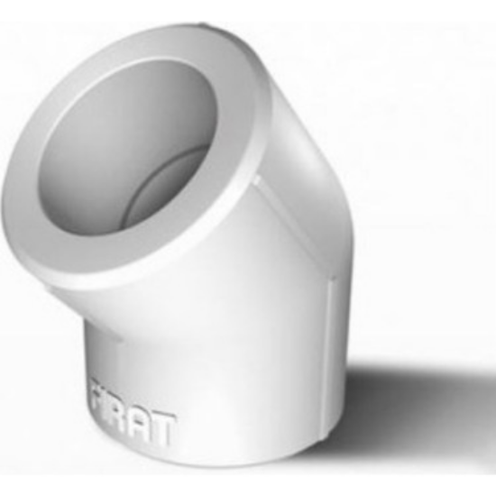 Fırat Pprc Dirsek 45* Beyaz