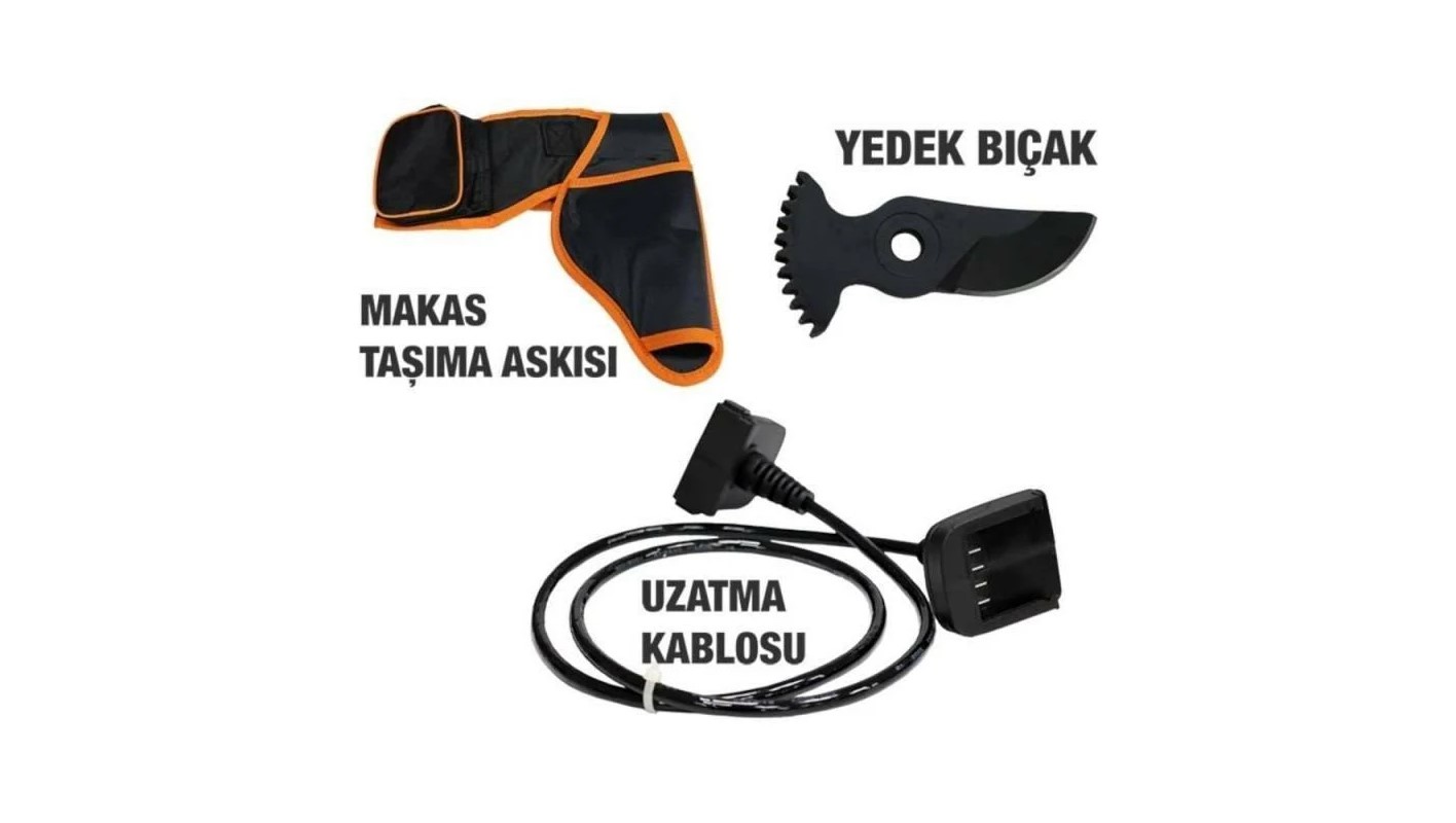 Hyundai Lasercut 45xp Dijital Akülü Budama Makası 45 mm  