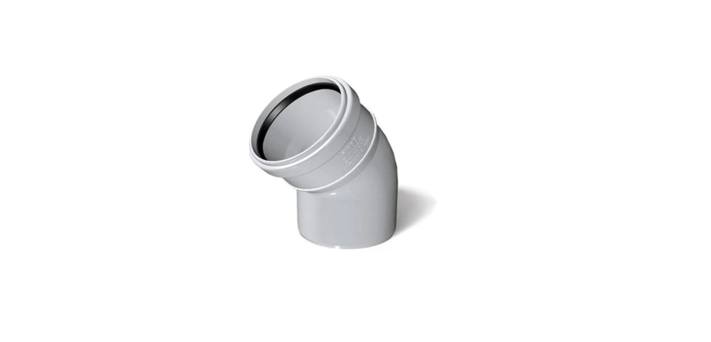 Fırat Pvc Dirsek 45* Açık