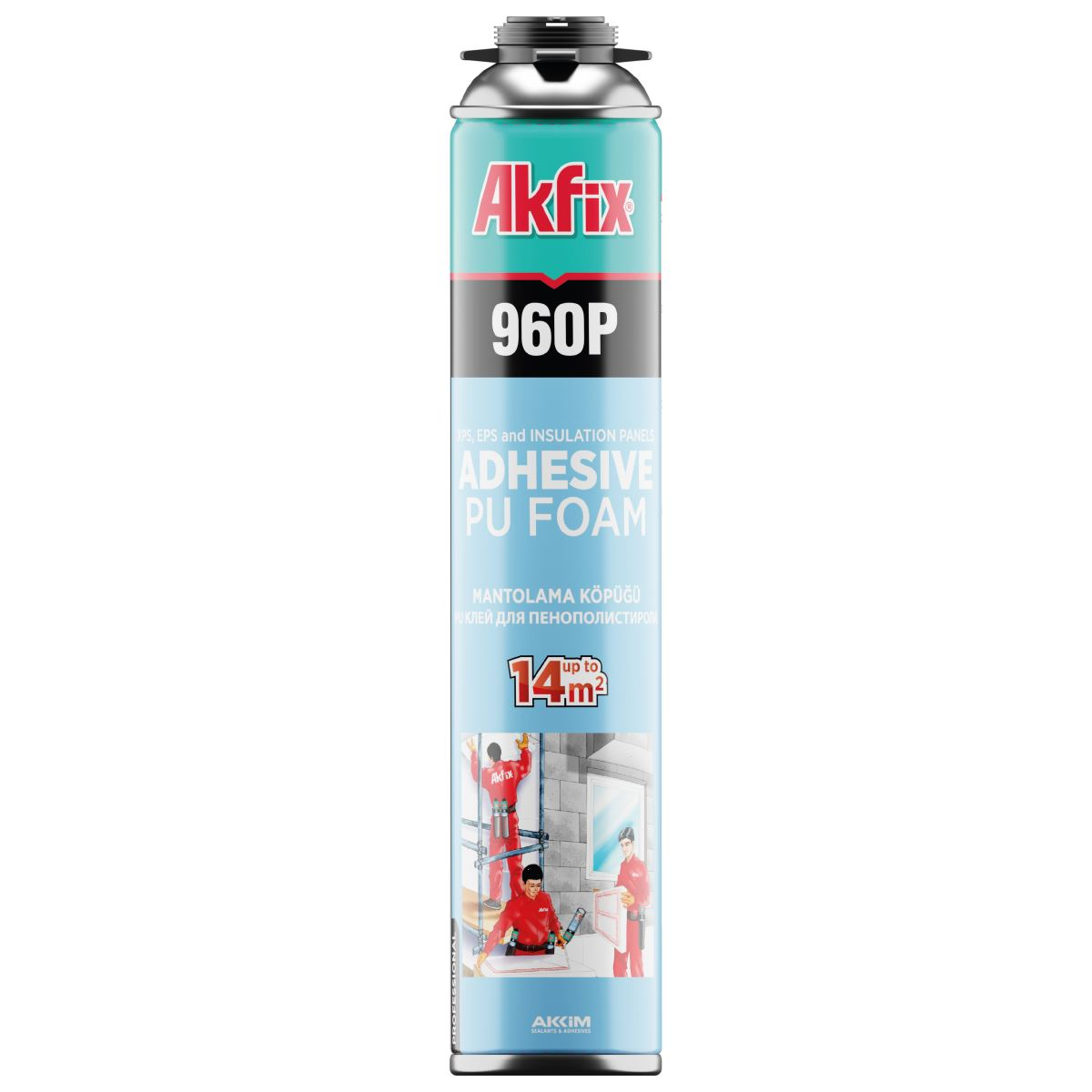 AKFİX MONTAJ KÖPÜĞÜ TABANCALI 800 ML