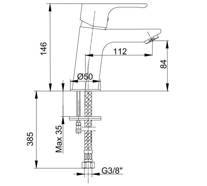 Eca Niobe Lavabo Bataryası Krom 102188053