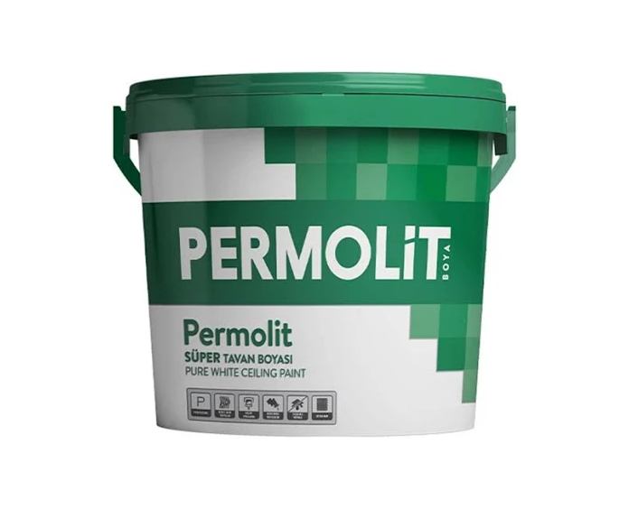 PERMOLİT SÜPER TAVAN BOYASI 17,5 KG