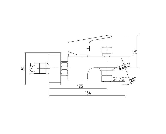 ECA TİERA BANYO ARMATÜRÜ 102102469