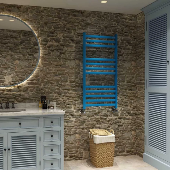 Radyal Akasya Havlupan Alüminyum Beyaz 500x800