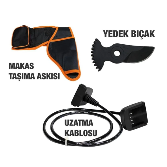 Hyundai Lasercut 45xp Dijital Akülü Budama Makası 45 mm  