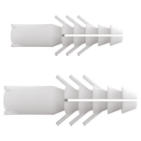 Plastik Beyaz Dübel 10 mm 