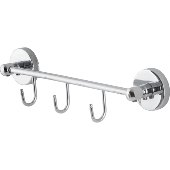 Çelik Karaca 3'lü Askılık Krom Paslanmaz 