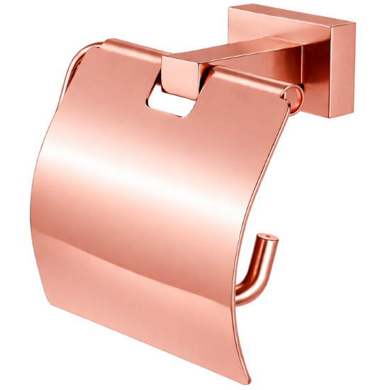 Çelik Kenzo Kağıtlık Kapaklı Bronz