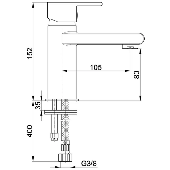 Ar Liona Lavabo Bataryası Krom 102108963