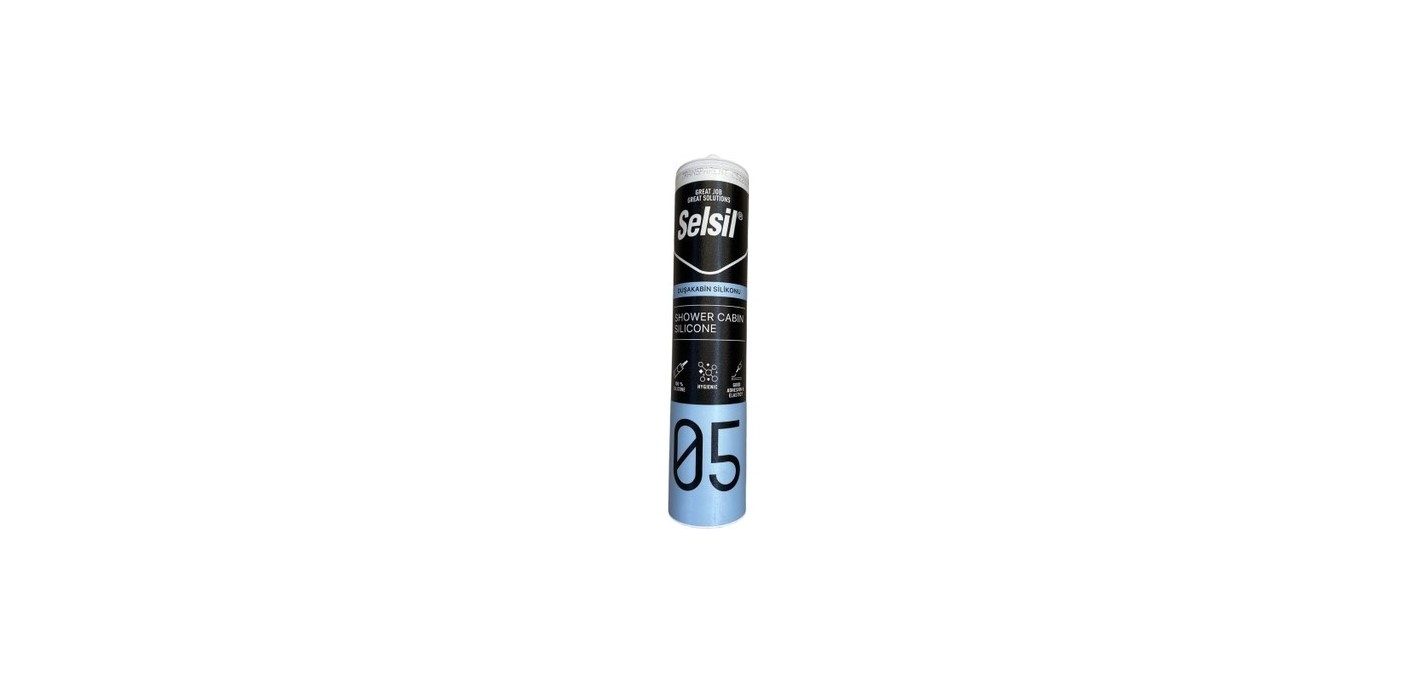 Duşakabin Silikonu 280ml Şeffaf 