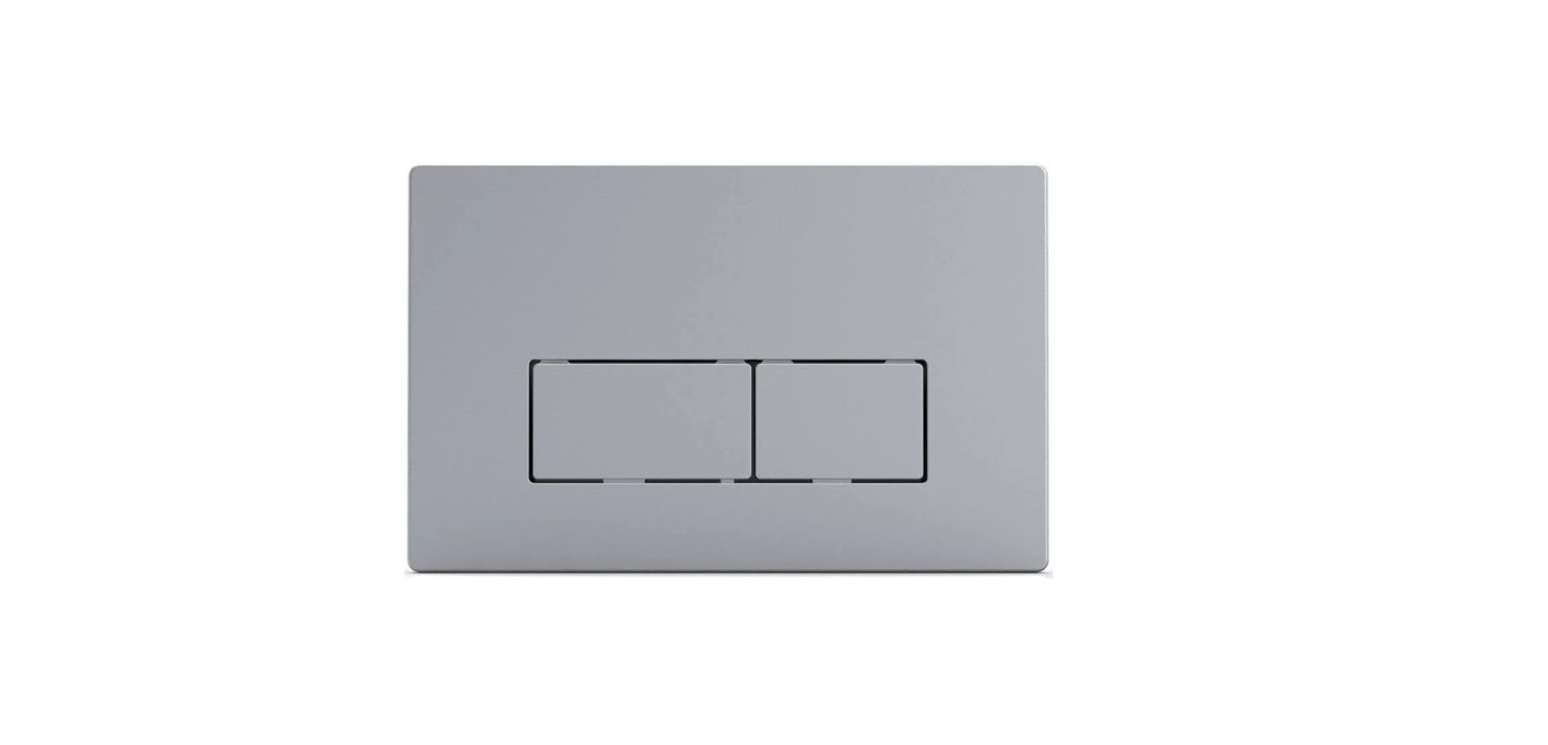 Serel P58 Gömmer Rezervuar Butonu Mat Gri