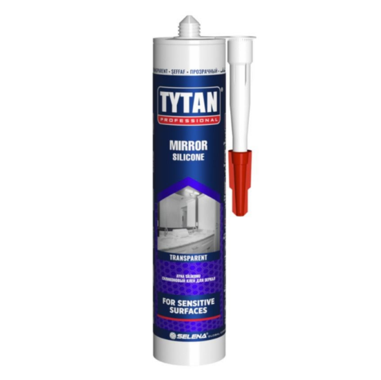 Tytan Ayna Silikonu Şeffaf 280ml